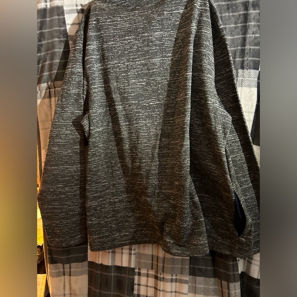 Men’s majestic Boston Red Sox pull over size 2 XL blue tweed - Picture 6 of 7